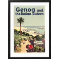 thumbnail image 2 of Art.com Travel Poster for Genoa Art Print, Black Frame Wall Art, 17" x 23", 2 of 5