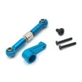 thumbnail image 1 of Bewildely Servobrazo de metal Control remoto Varilla de enlace Crawler Actualizar repuestos Conjunto Reemplazo para Wltoys 144010 144001 Azul Type3 NO3, 1 of 6