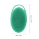 thumbnail image 4 of Cepillo de baño ovalado colgante único de 1 pieza color verde, 4 of 6
