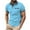 Sky Blue, variant on Aloohaidyvio George Men's Short Sleeve Solid Stretch Cotton Pique Polo Shirt,,Polo Shirts for Men Big and Tall