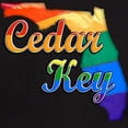 thumbnail image 3 of CafePress - Cedar Key, Florida, Gay Pride, Dark T Shirt - Men's Classic Graphic Cotton T-Shirt, 3 of 4