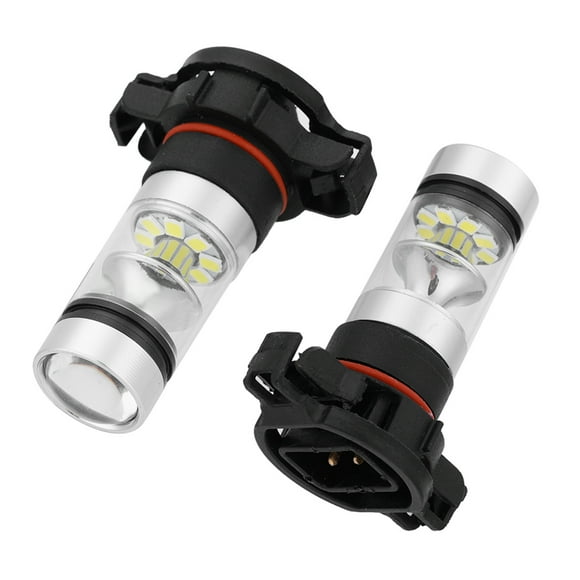 LED Bulb,2PCS 12‑24V 100W 6000K Fog Lightfor Jeep LED Fog Light Bulb Smart Functionality