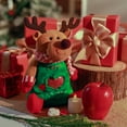 thumbnail image 2 of Franhais Christmas Candy Apple Bag Santa Claus/Snowman/Deer Gift Doll Bags Holiday Treat Bags for Party Decoration Supplies, 2 of 6