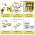 thumbnail image 4 of Set de juego POFJOEQ Cash Register, 48 unidades, dinero simulado y comida, 4 of 7