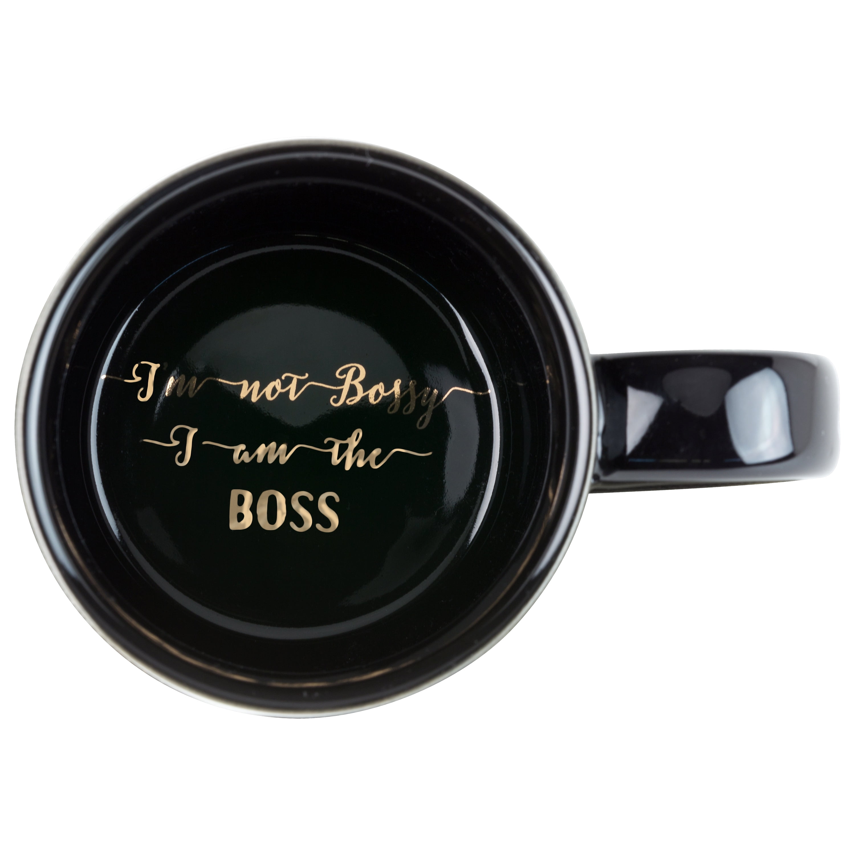 Boss Lady 17.5 oz Mug - Black/Gold