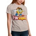 thumbnail image 2 of The Fun Squad T-Shirt for Boys And Girls, Funny Short Sleeve Shirts for Kids, 3D Print Novelty Graphic Tee Shirt, Comfortable Breathable Fabric, 2 of 10