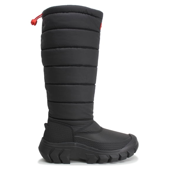 Hunter Intrepid Tall Snow Synthetic Textile Women's Boots (Black, 5 UK - 38 EU - 7 US)