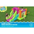thumbnail image 3 of H2OGO! Slide Flyer Bounce House with Slide and Climbing Wall, Indoor/Outdoor, Ages 3+, 3 of 15