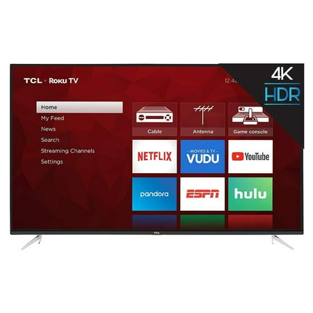 TCL 55S423-RB 4 Series 4K UHD HDR Smart Tv, 55 Inches