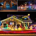thumbnail image 4 of Zukuco LED Rope Lights Battery Operated Christmas String Lights 23FT 50 LEDs 8 Modes Fairy Lights with Remote Timer Outdoor Lighting for Garden Patio Party Weddings Christmas Décor (Multicolor), 4 of 7