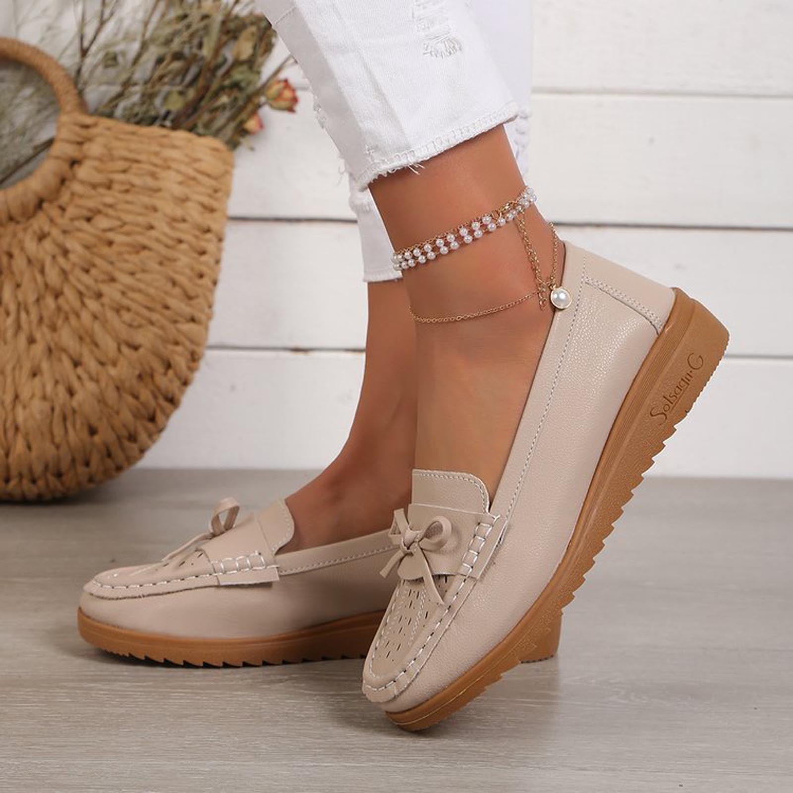 Classic leather loafers