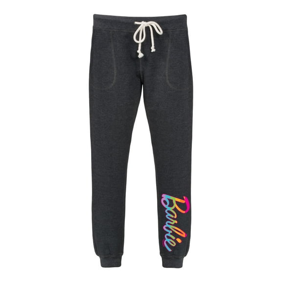Barbie Pride Rainbow Logo French Terry Jogger Sweatpants (Women's)