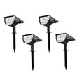 thumbnail image 2 of Paquete de 4 luces solares de paisaje para exteriores, 32 LED IP65, luces inalámbricas impermeables para jardín, patio, entrada, pasarela, piscina, Patio Ormromra 2035900-2, 2 of 6