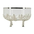 thumbnail image 3 of 13.5 x 13.5 x 8" Glass Bowl with Ring and Floral Stand, 3 of 5