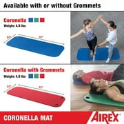 AIREX Coronella 185 Mat, Charcoal, 72 x 23 x 5/8