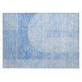 thumbnail image 2 of Addison Rugs Chantille Indoor/Outdoor Transitional Art Deco Blue Washable Rectangle Rug, 1'8" x 2'6", 2 of 6