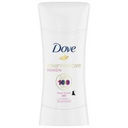 3 pack Dove Clear Finish Invisible Advanced Care Antiperspirant Deodorant 2.6 Oz