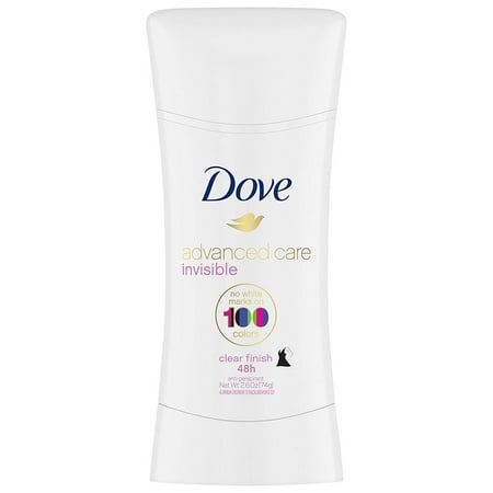 3 pack Dove Clear Finish Invisible Advanced Care Antiperspirant Deodorant 2.6 Oz