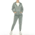 thumbnail image 2 of White Mark Women's Burnout Jogger Set, 2 of 7