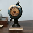thumbnail image 3 of European Style Spherical Home Clock Elegant Desktop Ornament For Living Room Study Decorative Timepiece, 3 of 6