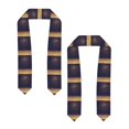 thumbnail image 2 of Fotbe Gold Black Glitter Printed Class of 2024 Graduation Stole, 2 of 7