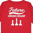 thumbnail image 4 of Inktastic Future Chess Champ Game Champion Boys or Girls Long Sleeve Toddler T-Shirt, 4 of 5