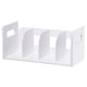 thumbnail image 1 of Librero Minimalista AGBOX de 4 Compartimentos Color Gris claro, 1 of 4