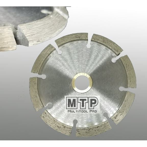 MTP ® 4.5" x.375" V-Shaped Crack Chaser for Concrete & Asphalt 7/8-5/8 Arbor wet or dry