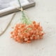 thumbnail image 5 of Ramo Artificial de Flores para Decoración de Boda, Gypsophila de Naranja Claro Simulado, Ramo de Mano, 5 of 6