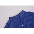 thumbnail image 5 of Women's Casual V Neck Blouses Long Sleeve Button Down Shirts Tops, 5 of 6