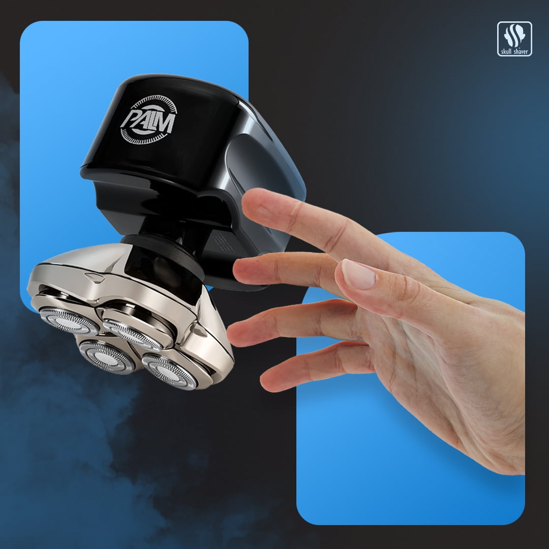Free Shipping! Skull Shaver Palm MX5 Head and Face Shaver 2025