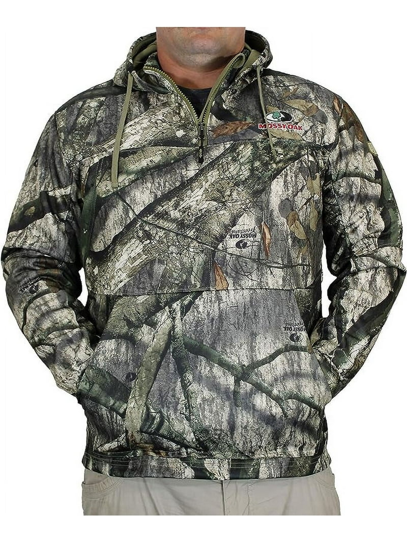 【PRO CLUB】 camouflage half zip jacket Pro Club Men's Comfort Cotton/Nylon Half Zip Track Jacket