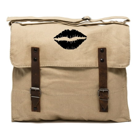 Kiss Mark Lips Army Heavyweight Canvas Medic Shoulder (Best Lipo Battery Bag)