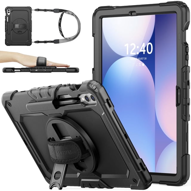 Funda de tablet SEYMAC stock para Samsung Galaxy Tab S10+ de 12,4 pulgadas