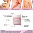 thumbnail image 6 of Malibu Organics Himalayan Scrub – All-Natural Body Exfoliant with Collagen and Stem Cells - Organic Body Scrub to Exfoliate and Moisturize Skin – Deep Cleansing Himalayan Pink Salt Scrub – 8.8oz, 6 of 9