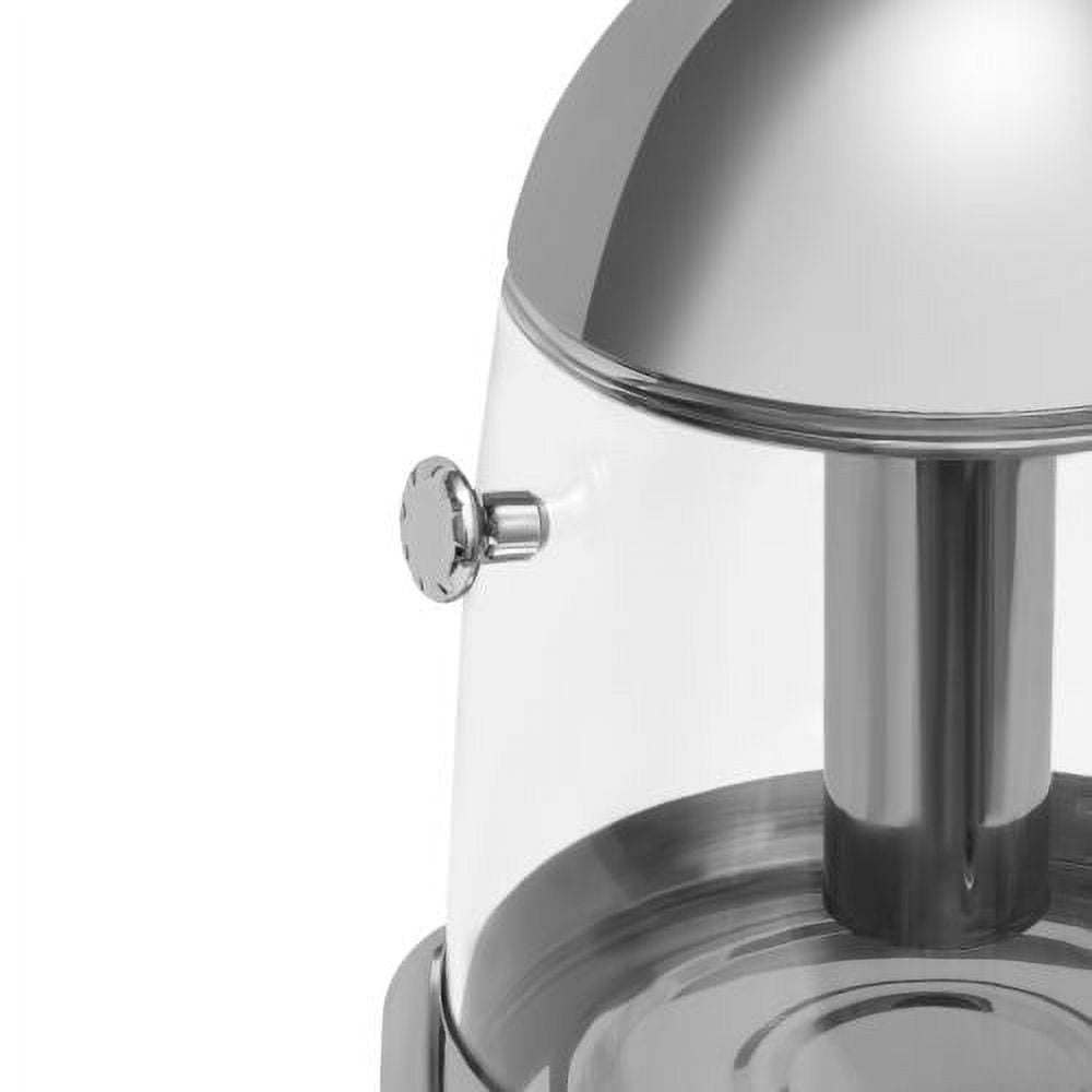 Hot Beverage Dispenser, 12L Capacity with 400W Electric/Alcohol Heating, 95-185°F for Restaurants/Coffee Shops