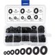 thumbnail image 1 of ZHAOCHENG Arandelas de plastico negras,arandelas para mecanicos,surtido de arandelas, 1 of 4