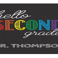 thumbnail image 4 of Colorful Classroom Banner School Decoration Welcome Sign for Second Grade Teacher Students, 4 of 8