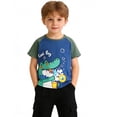 thumbnail image 4 of OVAFBAU Boys Short Sleeve T Shirts Kids Summer Tops Toddler Unisex T Shirt Graphic Short Sleeve Versatile Sleeveless Tops, 4 of 8