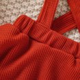 thumbnail image 6 of Odeerbi Clearance Autumn Girls Bib Overall Dress Kids Clothing Set Long Sleeve Jumpsuit Suspenders Skirt With Headband, 6 of 8