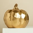 thumbnail image 6 of Sylvtty Indoor Modern Pumpkin Fall Decor Shiny Vivid Color Holiday Party Elegant Tabletop Decoration Resin Artificial Pumpkin, 6 of 6