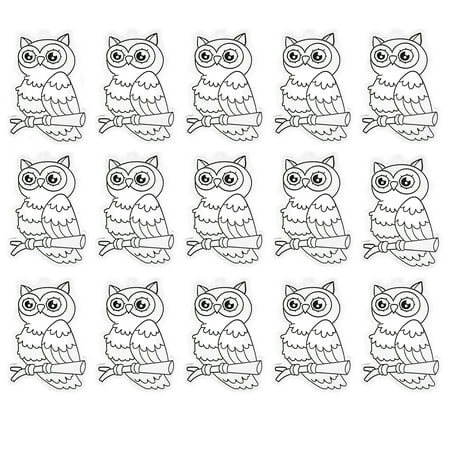 Hello Hobby Ready-to-Paint Owl Suncatchers
