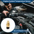 thumbnail image 2 of Sensor de temperatura del refrigerante del motor Unique Bargains No.213764 Sensor de temperatura del agua para Chevrolet Cruze 2010-2016 1 Pc, 2 of 6