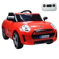 thumbnail image 1 of The Baby Shop Montable Electrico Rojo P/Niños Cooper Con Control Remoto Luz, 1 of 7