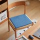 thumbnail image 4 of Cojín de lino, 1 pieza, cojines para silla de comedor, cojín para silla, desmontable y lavable, cojín para silla de casa u oficina, almohadilla de esponja gruesa, diseños de correa antideslizante, alm, 4 of 6
