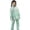 Mint Green, variant on Kcolen Raincoat for Girls Full Body Girls Rain Suit Set With Adjustable for Youth Outdoor School Activities And All Weather