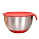 thumbnail image 2 of Juego de bol para mezclar de acero inoxidable con tapa, recipiente para alimentos y almacenamiento. 20 centímetros, 2 of 6