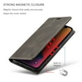 thumbnail image 2 of iPhone 12 Pro Max Case, Dteck Leather Flip Wallet Case with RFID Blocking Card Slot Magnetic Closure Folio Phone Case for Apple iPhone 12 Pro Max 6.7 inch 2020, Coffee, 2 of 10