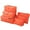 Orange, variant on Travel Organizer Luggage Compression Pouches, 6 Set Travel Storage Bags Travel Multi-functional Clothing Sorting Packages (Orange)
