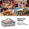 thumbnail image 7 of Iauyy Casserole Carrier for Hot Food Insulated Casserole Travel Carry Bag with Lid Food Warmer Bag for Party/Picnic,A Pearl, 7 of 7